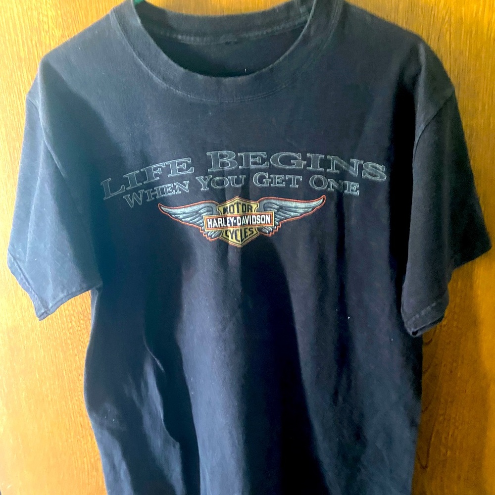 Harley Davidson Black Men’s Med. T-shirt